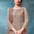 Purple embroidered net anarkali suit
