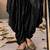 Black embroidered mirror work silk patiala suits