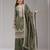Mehendi embroideried faux glass tissue salwar suit