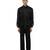 Black plain cotton shirt