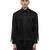 Black plain cotton shirt
