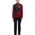 Maroon plain cotton shirt