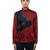 Maroon plain cotton shirt