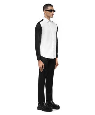 White plain cotton shirt 3