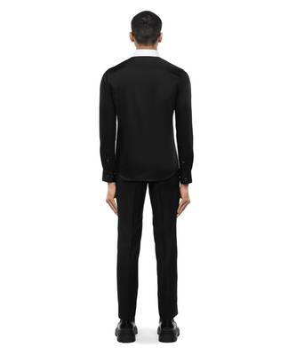 White plain cotton shirt 4