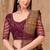 Twinkle satin georgette saree with tussar silk blouse