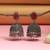 Rani color oxidised earrings