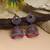 Rani color oxidised earrings