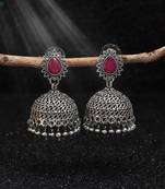 Rani color oxidised earrings
