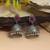 Rani color oxidised earrings