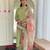 Ethnic festive wear pista rayon stitched suit with dupatta