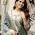 Ethnic festive wear grey chanderi cotton stitched suit with dupatta