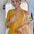 Ethnic festive wear mustard viscose stitched suit with dupatta