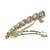 Excellent round & square shape antique gold plated uncut kundan stone 1 hair clip for women & girls