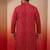men's falsa bandhani kurta - foil print traditional festive