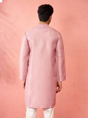 onion silk blend kurta - traditional embroidered festive wear 5