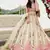 Cream- Tissue Fabric Sequins embroidery Semi-Stitched Lehenga & Unstitched Blouse With Dupatta