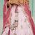 Pink- Tissue Fabric Sequins embroidery Semi-Stitched Lehenga & Unstitched Blouse With Dupatta