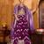 Burgundy- Silk Fabric Sequins embroidery Semi-Stitched Lehenga & Unstitched Blouse With Dupatta