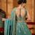 Green- Tissue Fabric Sequins embroidery Semi-Stitched Lehenga & Unstitched Blouse With Dupatta