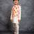 Boys kurta pant with multicolour digital printed jacket
