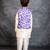 Boys kurta pant with digital printed purple jacket