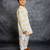 Boys cotton linen digital printed multicolor kurta with pant