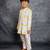 Boys cotton linen digital printed multicolor kurta with pant