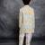 Boys cotton linen digital printed multicolor kurta with pant
