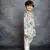 Boys cotton linen digital printed kurta with pant