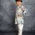 Boys cotton linen digital printed kurta with pant
