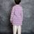 Boys purple embroidered kurta and pant