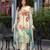Off-white pure ho organza floral printed straight kurta with comfort fitting pant & printed dupatta
