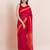 Red-bengal-cotton-saree-without blouse piece