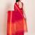 Red-bengal-cotton-saree-without blouse piece
