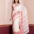 White-red-bengal-cotton-saree-without blouse piece