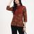 red cotton shirt style top