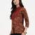 red cotton shirt style top
