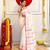 White-red-bengal-cotton-saree-without blouse piece