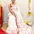 White-red-bengal-cotton-saree-without blouse piece