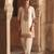 Ivory embroidered chanderi silk kurta set With Dupatta