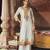 Ivory embroidered chanderi silk kurta set