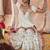 Ivory embroidered chanderi silk sharara set