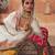 Ivory embroidered chanderi silk sharara set