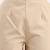 beige woven cotton flex trousers slim fit regular pant