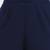 navy blue woven cotton flex trousers slim fit regular pant