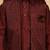 Boys cotton silk geometric sequined embroidered kurta & pyjama set with shrug- wine