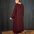 Brown plain dola silk kurta set