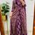 women pure cotton printed purple kurta with pant and dupatta