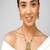 Gold plated kundan necklace set